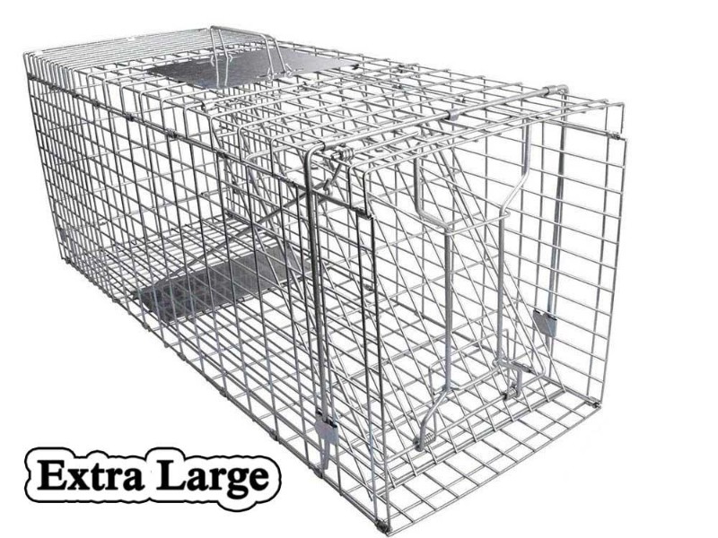 Humane Live Possum Trap Cage 79x28x33cm