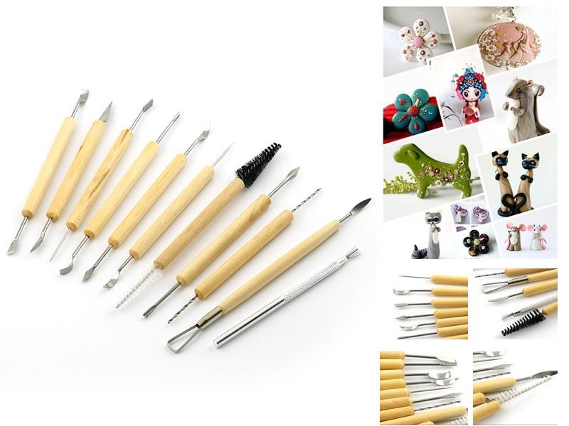 Wax Pottery Clay Sculputure Tools 11 pcs