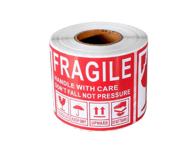 Fragile Stickers 250 Labels