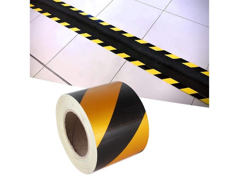 10CM Reflective Safety Marking Tape Hazard Tape