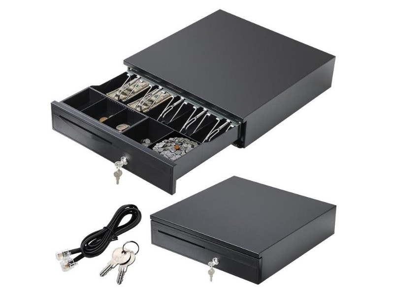 Cash Drawer Money Box with RJ11 cable