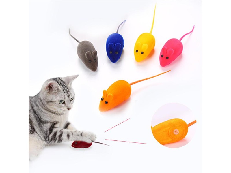 Cat Toy Simulation Mouse Funny Fake Rat-2pcs - NZ$1.94 | eMax.co.nz