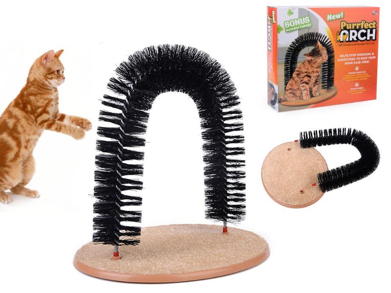 Pet Cat Arch Scratch Massager Toy