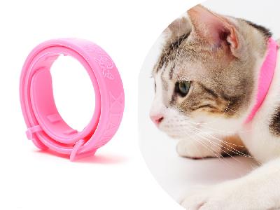 Adjustable Silicone Anit-flea Collar for Cat [FleaCollar-Cat-Pink] - NZ ...