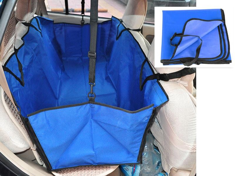 Pet Car Seat Cover - Waterproof Hammock *BLUE*