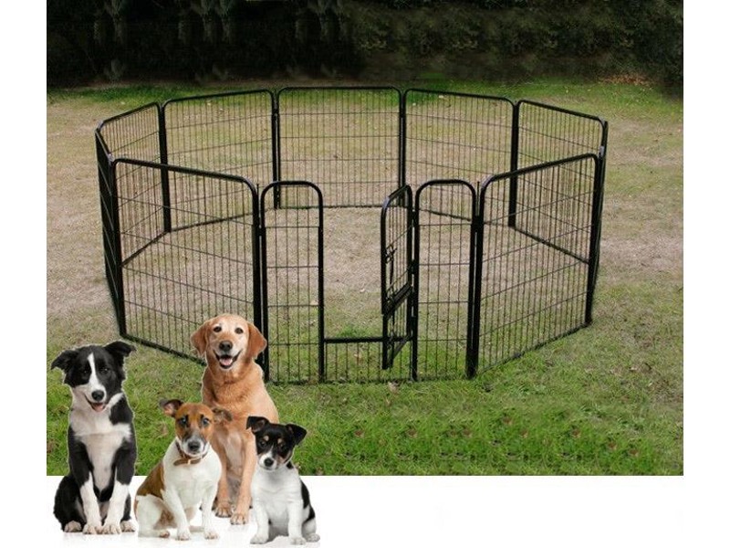 Pet Dog Play Pen Enclosure Exercise Pen *10 Panels*