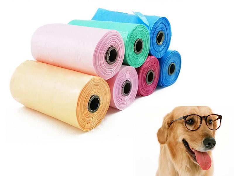 4 Rolls of Pet Dog Clean Pick Up Poo Bag 80pcs
