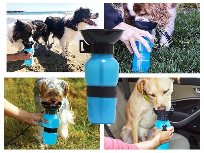 Auto Dog Bottle Travel Water Drink Bowl for Pet
