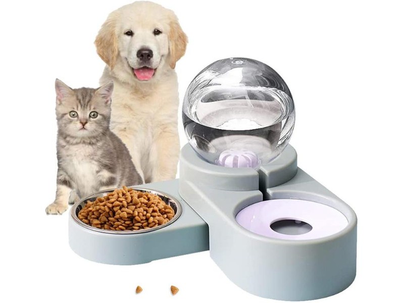 Pet Cat Dog Feeder Water Feeder Bowl