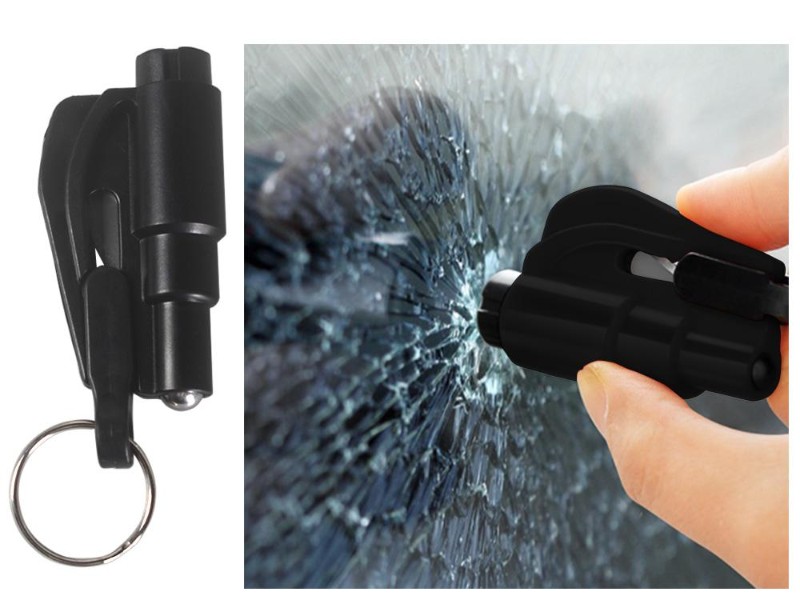 2-in-1 Car Window Breaker & Seatbelt Cutter