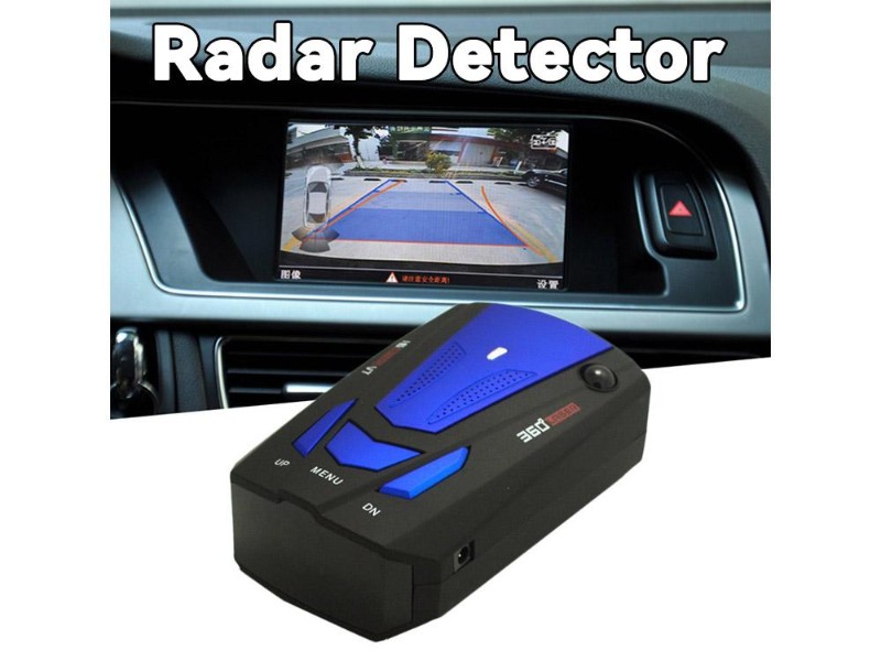 V7 360° Radar Detector with Voice Alerts