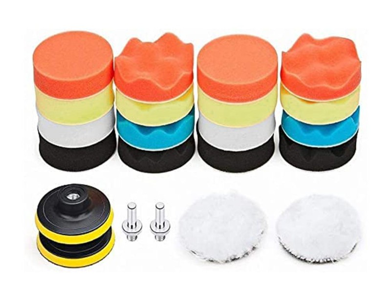 Car Polishing Pads Drill Buffers for Car Polisher 22pcs - NZ$8.03 ...