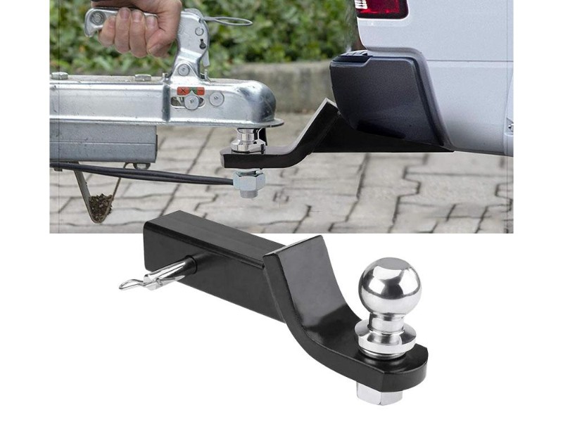 Trailer Tow Hitch Ball Mount With 2-Inch Ball & Pin