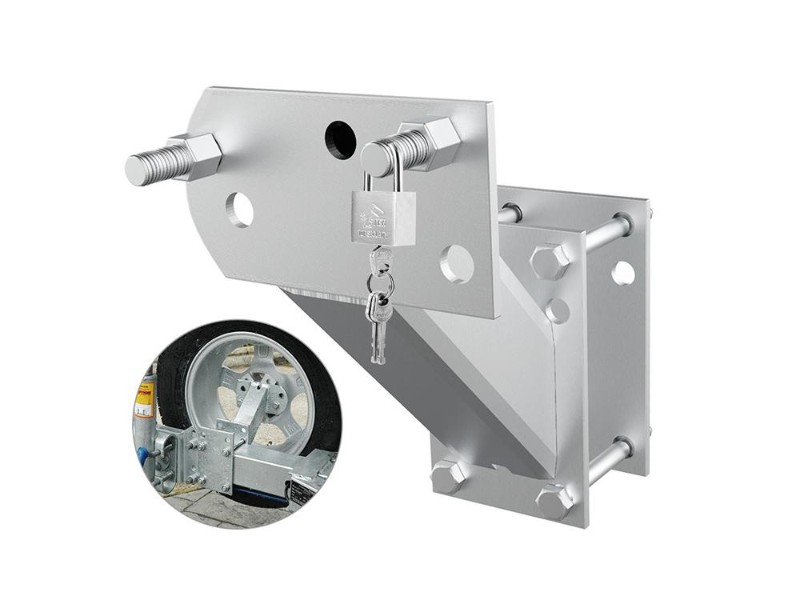 Trailer Wheel Bracket with Lock