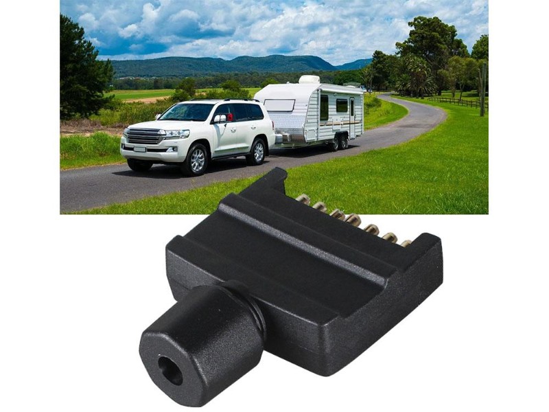 7 Pin Flat Male Plug