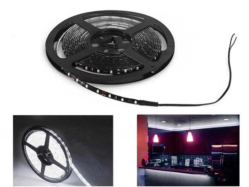 Waterproof 5M 12V White LED Strip Light