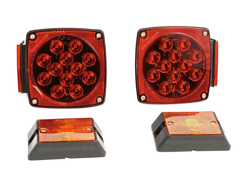 12LED Trailer Tail Light Truck Boat Tail Kit