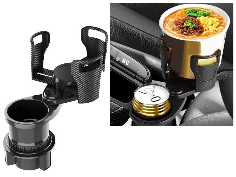 Car Cup Holder Expander - Dual + Phone Holder NZ