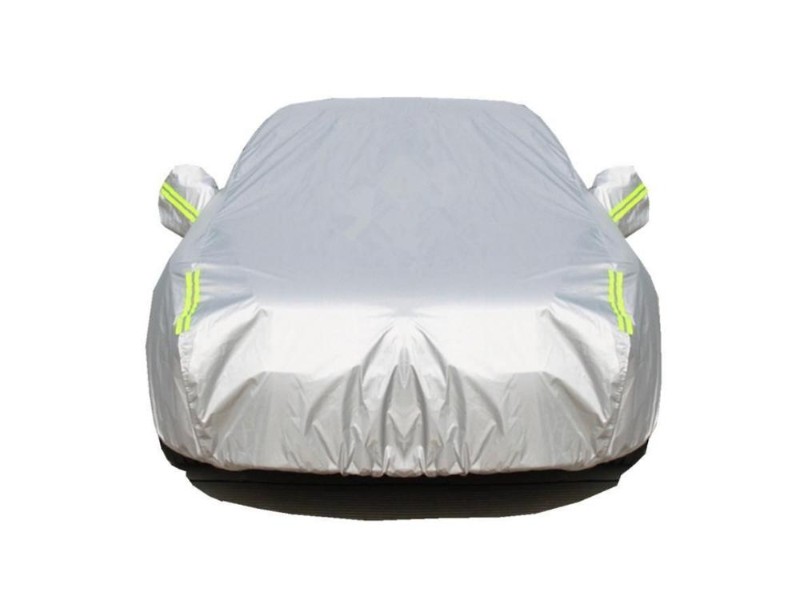 XXL 190T Car Cover 5.4m w/ Mirror Pockets, UV/Dustproof