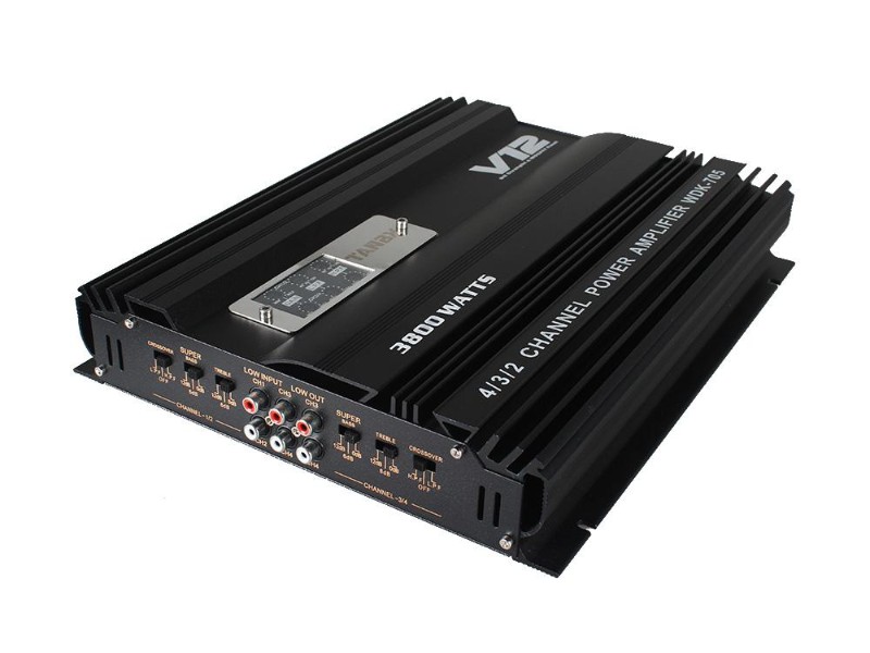 Car Audio Amplifier Amp 3600W 4 Channel