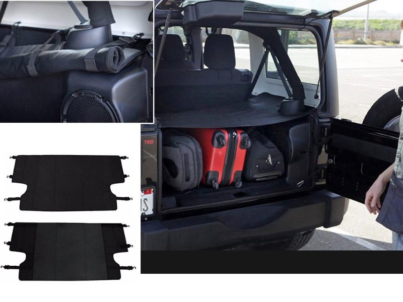 Cargo Cover for 2008-2017 Jeep Wrangler