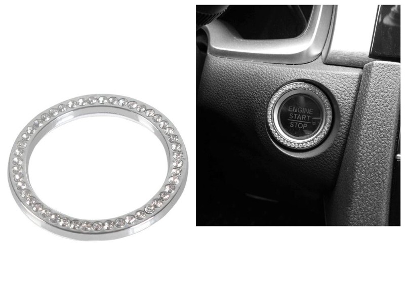 Car Engine Start Button Ring Ignition Button Key