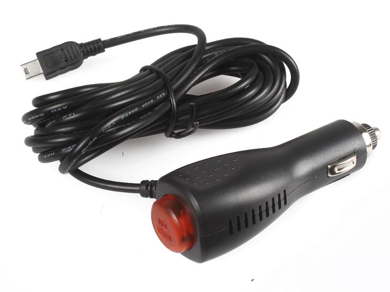Universal Mini USB Car Charger for Mini USB GPS Devices