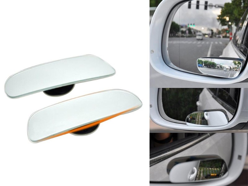 2PCS 360 Degree Adjustable Blind Spot Mirrors