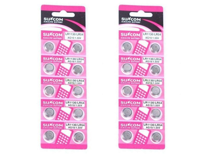 AG10 1.5V Batteries - 2 packs