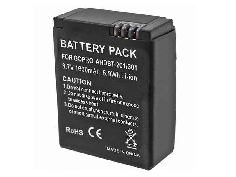 Battery Replacement Digital Power Pack for GoPro Hero 3 3+