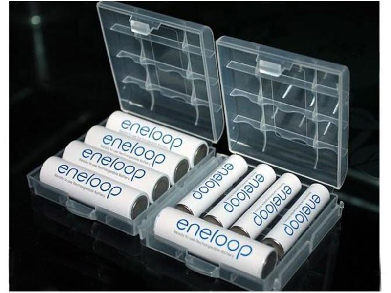 Storage Case Holder for 4 x AA or 5 x AAA battery