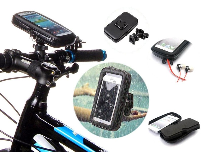 Waterproof Rotatable Bicycle Bag Case for Smartphones up to 5.5"