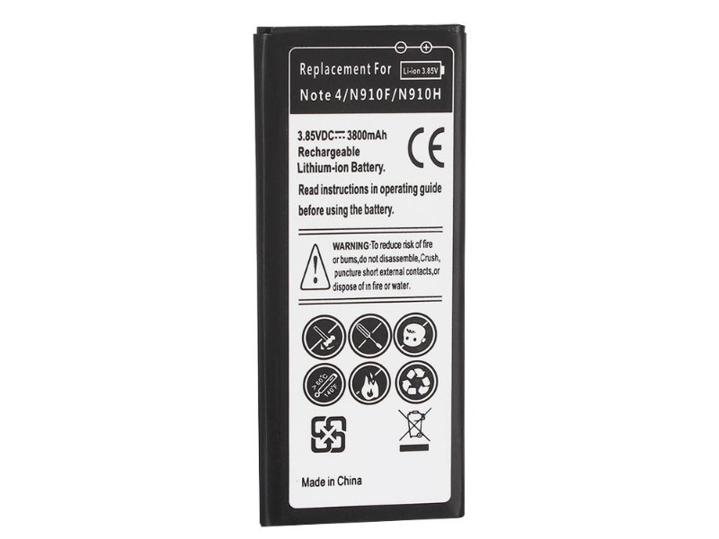 Replacement Battery for Samsung Galaxy Note 4 N910G N9100