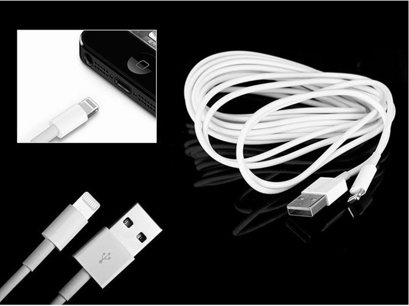 USB Charger Cable for iPhone 5 5S/6/6S in 3 Meter