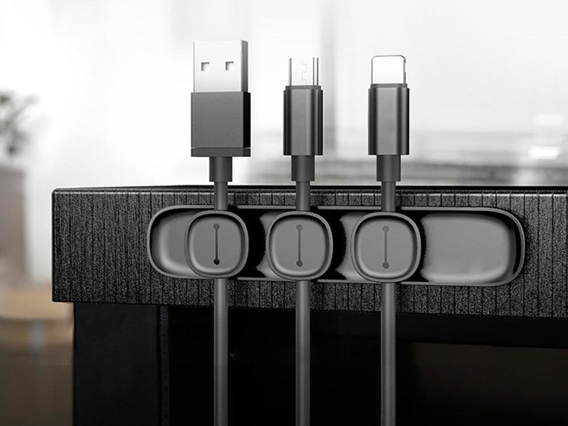 Removable Magnetic Cable Clips