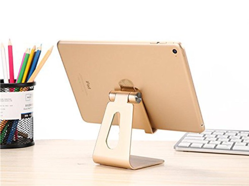 Adjutable Stand for Tablets/ Smartphones - Gold