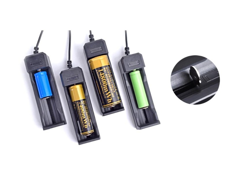 USB Powered 18650 Battery Charger
