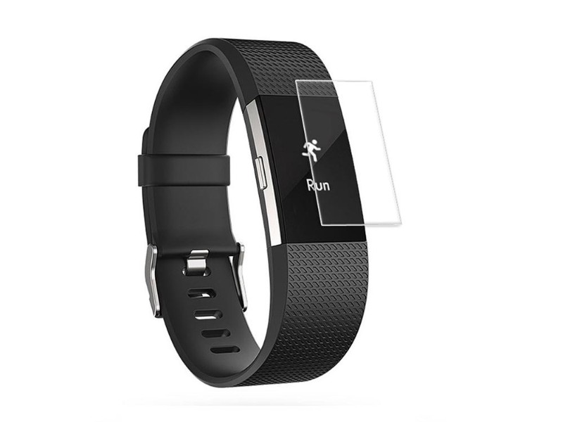 2PCS Full Coverage Screen Protector for Fitbit Charge 2
