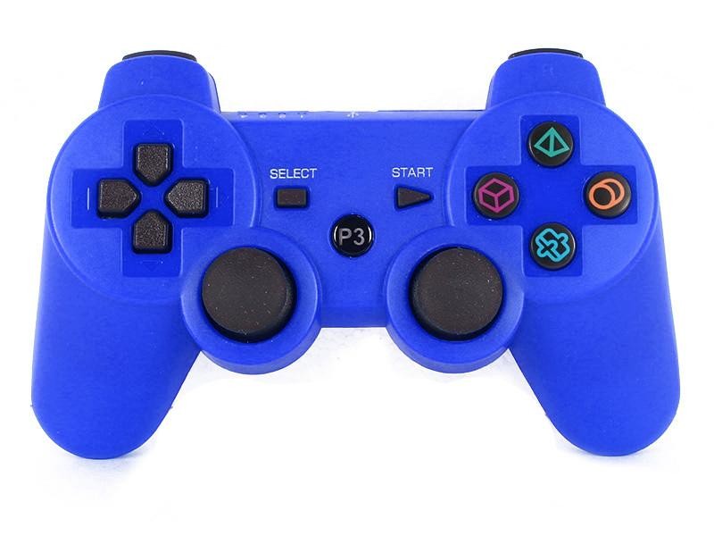 Blue Wireless Bluetooth Game Controllers for PS3