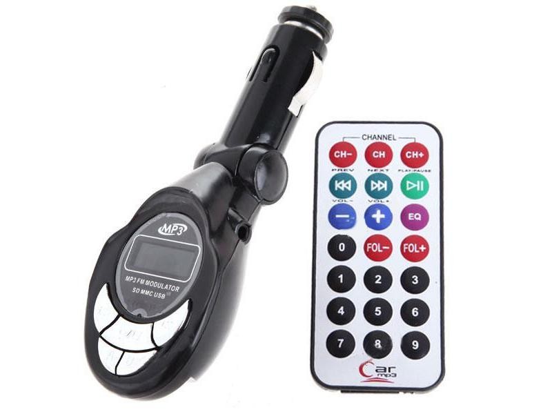 FM/ MP3 Wireless Transmitter with Remote Controller for Car