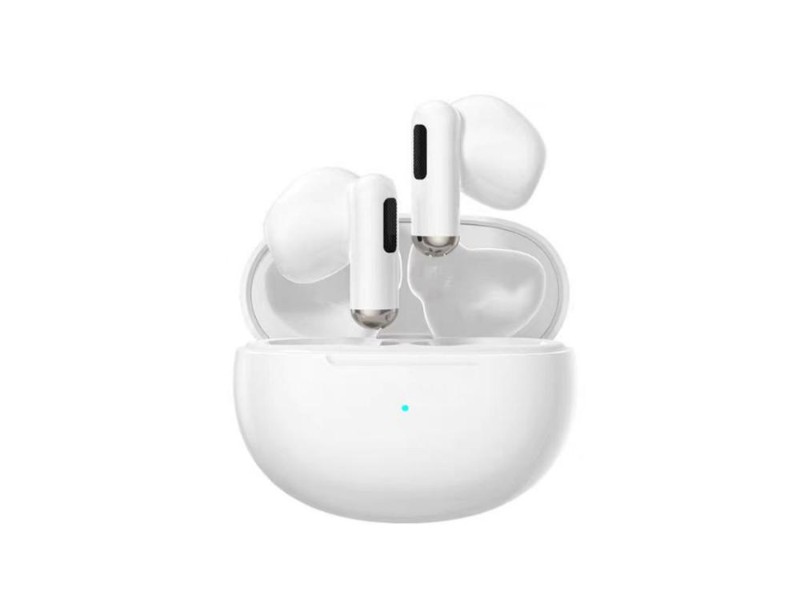 ENC Bluetooth Earphones | AI Noise Cancelling HD Sound White
