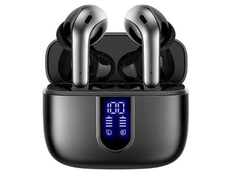 Wireless Earbuds, Bluetooth 5.3, 60H Playtime, IPX5 Waterproof