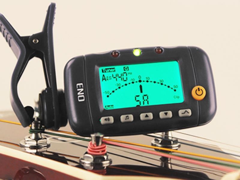 3 IN 1 Guitar Tuner + Metronome + Tone Generator