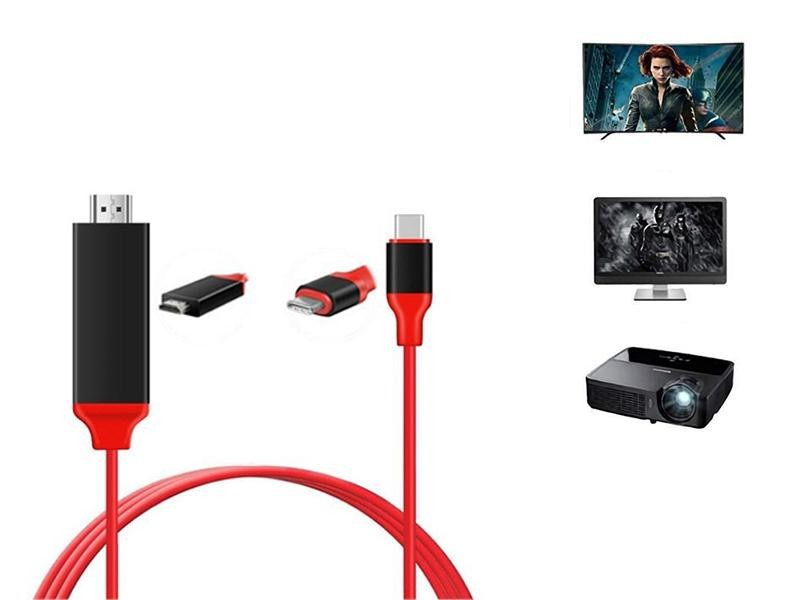 USB-C to HDMI Cable 2m, 4K@30Hz
