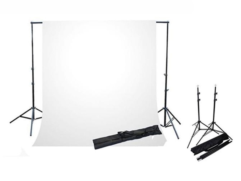 Photo Studio Backdrop Background Stand +Free Bag
