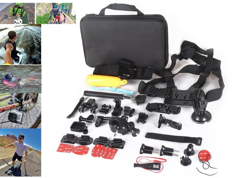 33PCS Camera Assessories Kit for Gropo Sports Cameras