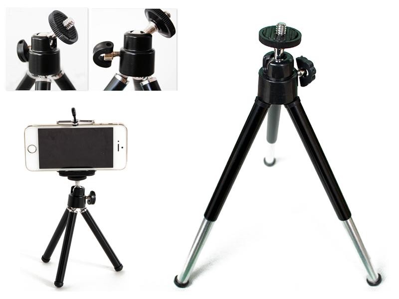Tripod Mount Stand Holder for iPhone Samsung