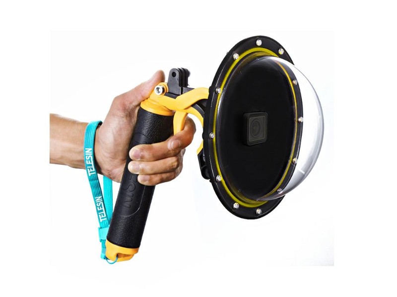 Dome Port Waterproof Diving Cover Case for GoPro Hero 7 6 5