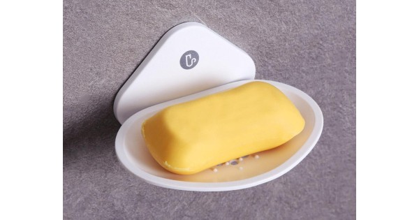 Shower Soap Box Dish Storage Plate Tray Holder Case Soap Holder - NZ$3. ...