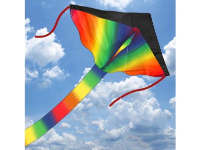 Rainbow Flying Kite for Kids